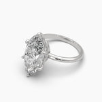 4.5 Carat Solitaire Diamond Marquise Marvel Ring