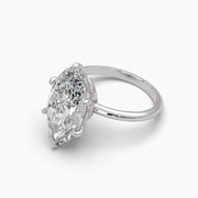4.5 Carat Solitaire Diamond Marquise Marvel Ring
