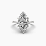 4.5 Carat Solitaire Diamond Marquise Marvel Ring