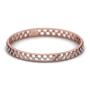 Classic Design Diamond Pair Bangle