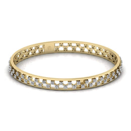 Classic Design Diamond Pair Bangle