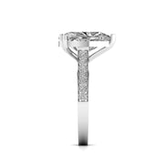 5 Carat Centre Solitaire Heart Diamond Ring