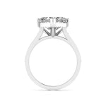 5 Carat Centre Solitaire Heart Diamond Ring