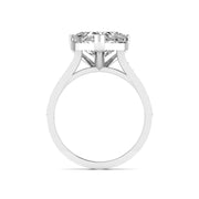 5 Carat Centre Solitaire Heart Diamond Ring