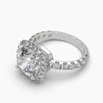5.5 Carat Majestic Halo Diamond Ring