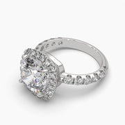 5.5 Carat Majestic Halo Diamond Ring