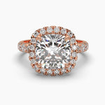 5.5 Carat Majestic Halo Diamond Ring