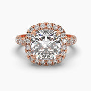 5.5 Carat Majestic Halo Diamond Ring
