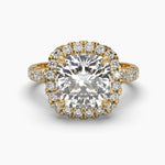 5.5 Carat Majestic Halo Diamond Ring