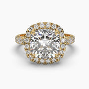5.5 Carat Majestic Halo Diamond Ring