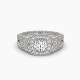 Round Diamond Centre Solitaire Ring