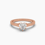 Love's Embrace Solitaire Diamond Ring
