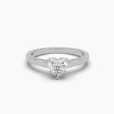 Love's Embrace Solitaire Diamond Ring