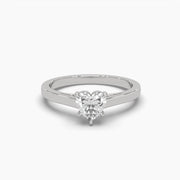 Love's Embrace Solitaire Diamond Ring
