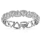 7.2 Carat Trillion Diamonds Bracelet