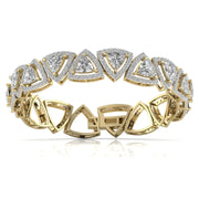 7.2 Carat Trillion Diamonds Bracelet