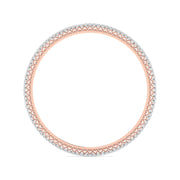 Dazzling 4 Pointer Round Diamond Bangle Pair