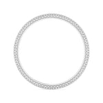 Dazzling 4 Pointer Round Diamond Bangle Pair