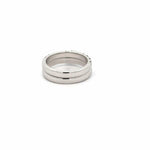 Round Solitaire Diamond With Channel Setting Stack Band