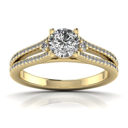 Solitaire Round Cut Ring