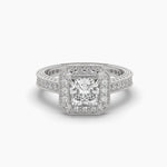 Princess Diamond Centre Solitaire Ring