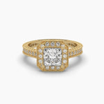 Princess Diamond Centre Solitaire Ring