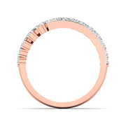 Abstract Cluster Diamond Ring