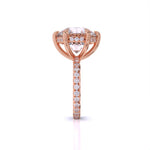 5.5 Carat Accented Engagement Dimaond Ring