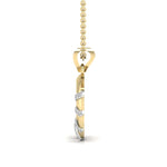 Minimalist Lab Diamond Circle Pendant