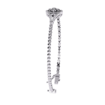 Designer Floral Diamond Bracelet