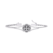 Designer Floral Diamond Bracelet