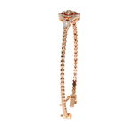 Designer Floral Diamond Bracelet