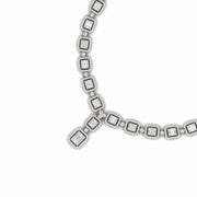 Baguette Diamond Drop Necklace