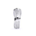 Baguette & Round Diamond Classic Kada Bracelet