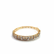 Ornate Diamond Studded Bangle