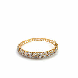 Ornate Diamond Studded Bangle