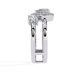 Minimalist Double Diamond Ring