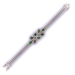 Green Glow Diamond Bracelet