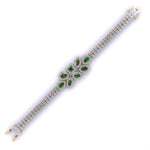 Green Glow Diamond Bracelet
