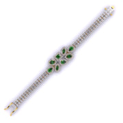 Green Glow Diamond Bracelet
