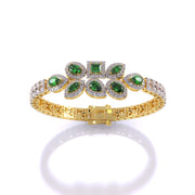 Green Glow Diamond Bracelet