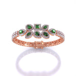 Green Glow Diamond Bracelet
