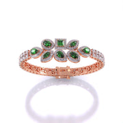 Green Glow Diamond Bracelet