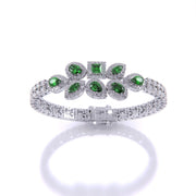 Green Glow Diamond Bracelet