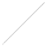 Bezel Setting Diamond Tennis Bracelet