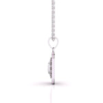 Blooming Lavender Diamond Pendant