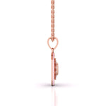 Blooming Lavender Diamond Pendant