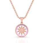 Blooming Lavender Diamond Pendant