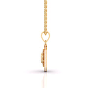 Blooming Lavender Diamond Pendant