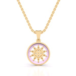 Blooming Lavender Diamond Pendant